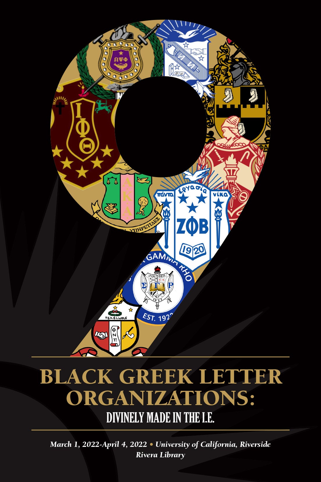 Black Greek Letter Organizations Exhibition At Tom s Rivera Library 