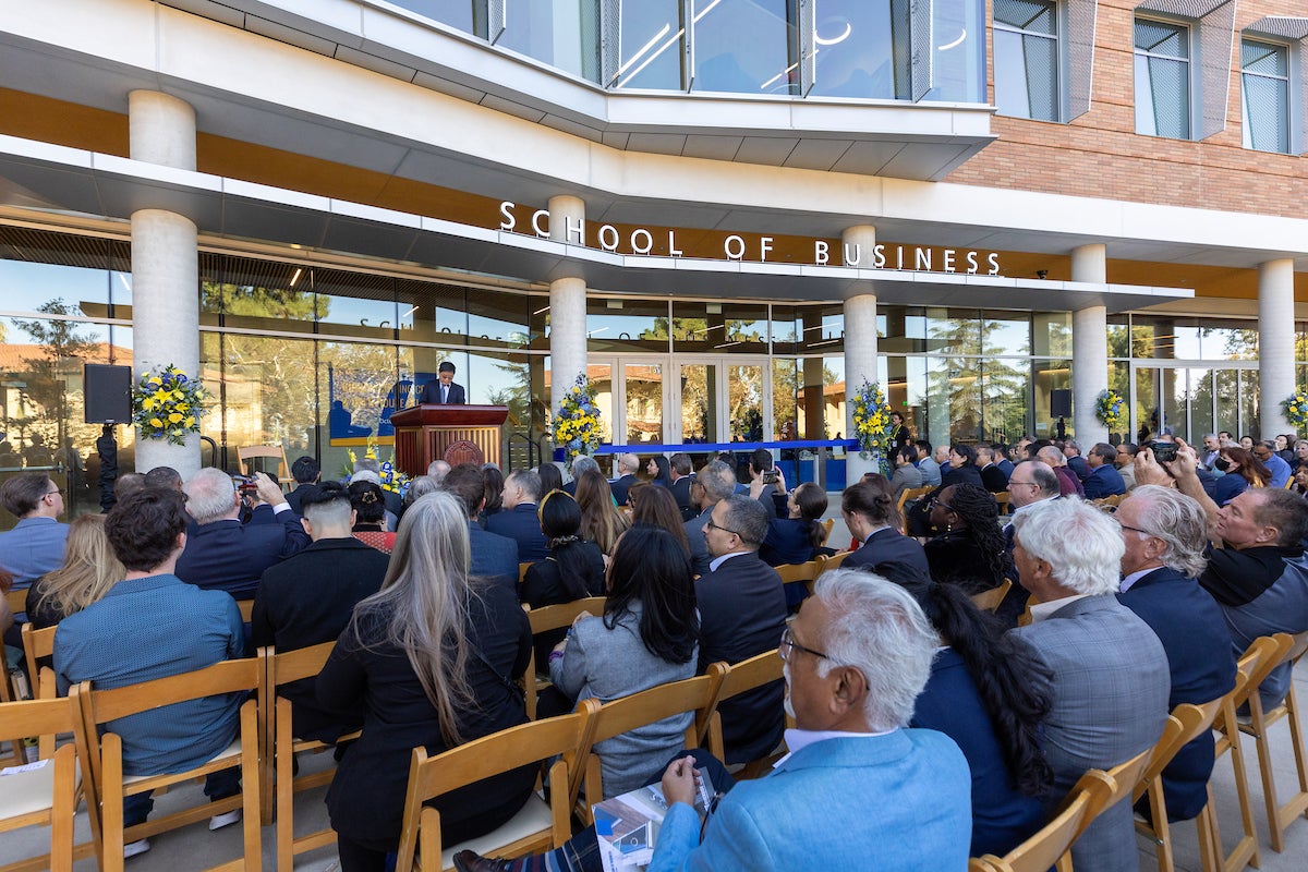 School of Business celebrates new building