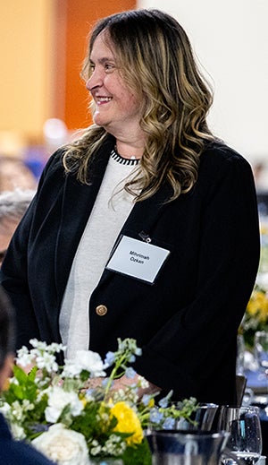 Mihri Ozkan at  Faculty Recognition Reception on March 5, 2026, at the Riverside Convention Center.  (UCR/Stan Lim)