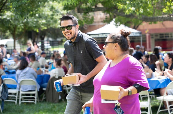 Chancellor's staff and faculty picnic