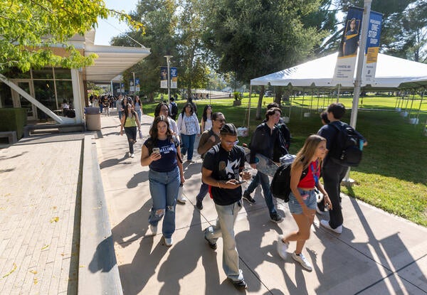 First day of fall classes 2024 | Inside UCR | UC Riverside