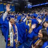 CHASS graduates waving at guests