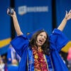 CHASS graduate celebrating