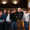 Barry Barish with students