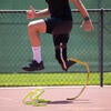 French Paralympic athlete running