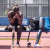 French Paralympic athlete rests
