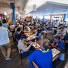 eating in the hub