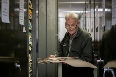 Herbarium Curator Andy Sanders