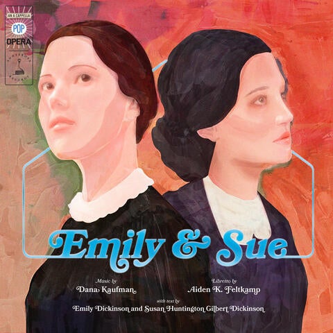 Emily & Sue album cover by Setty Hopkins. Music by UC Riverside's Dana Kaufman.