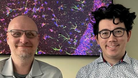 Garret Anderson and Alexander King