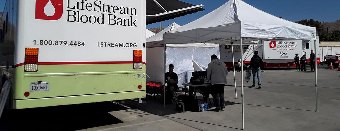 Students, staff, and faculty donated blood during the TAPS "Donations for Citations" campaign on Oct. 30-31, 2019. (Photo courtesy of TAPS)