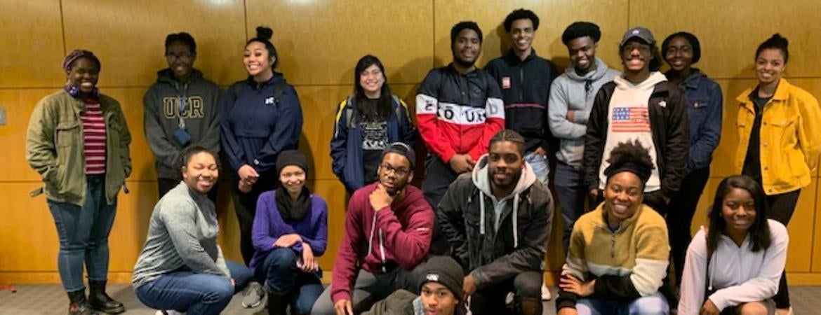 UCR's NSBE student chapter in Feb 2020