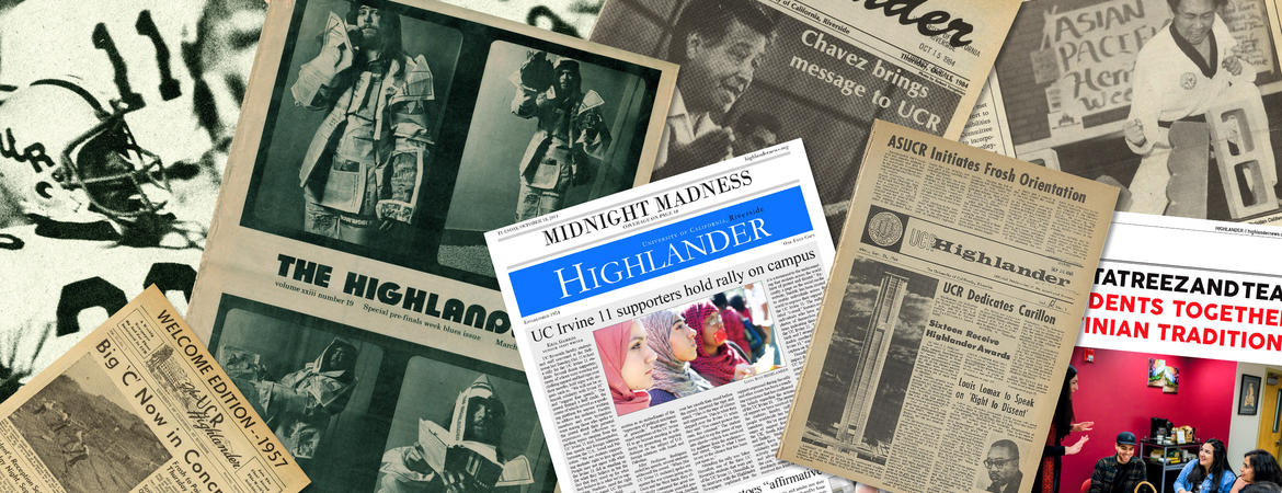Highlander front pages