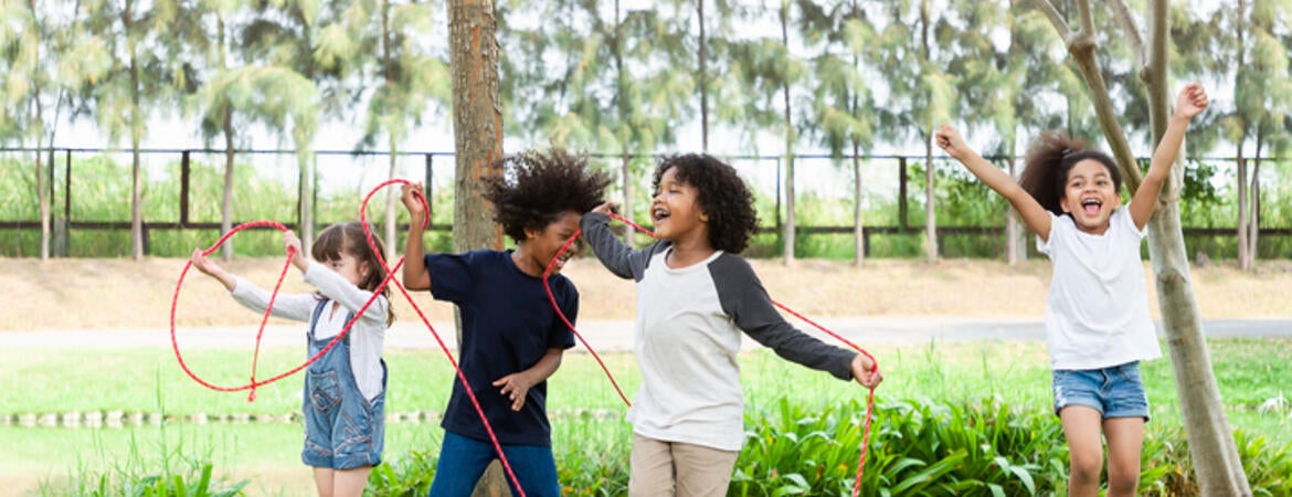 Children playing