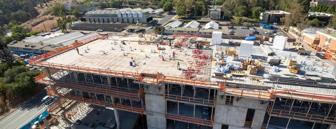 School of Medicine aerial shot