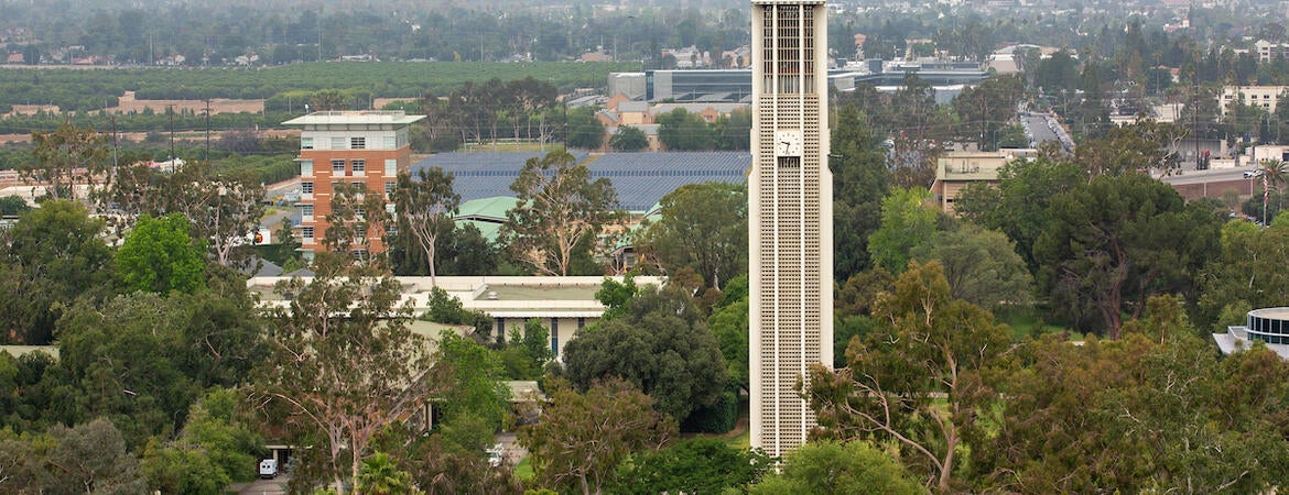 Campus aerial shot