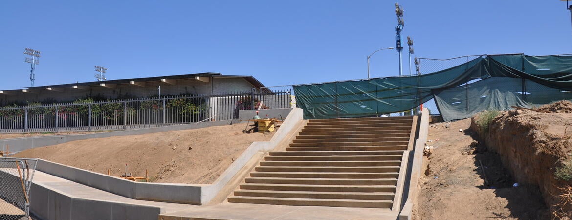 South Rec Mall steps