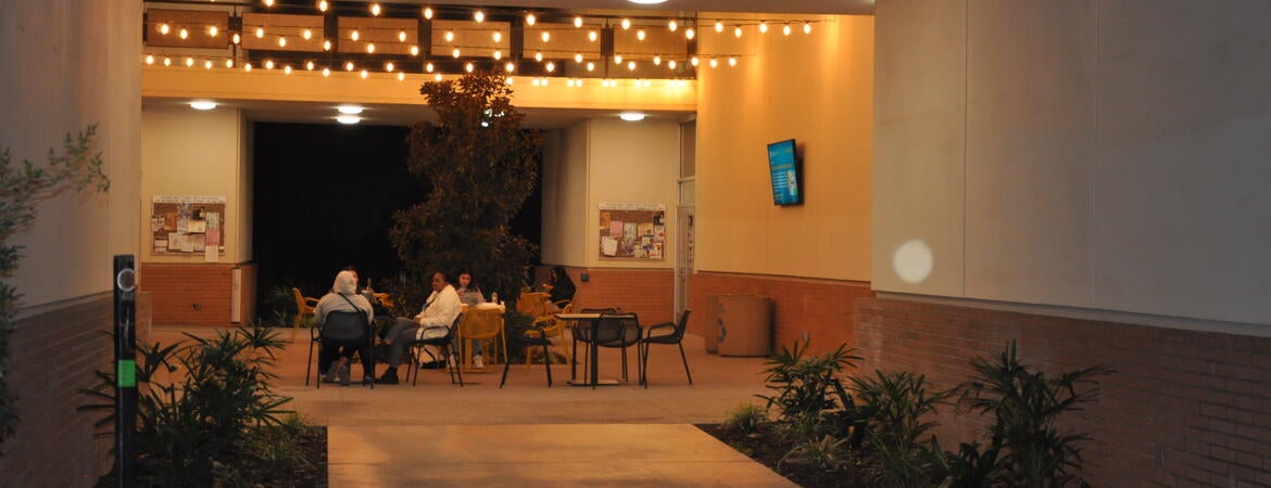 Sproul courtyard