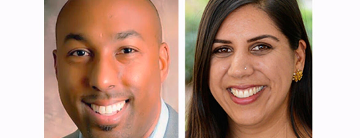 Eddie Comeaux and Rita Kohli