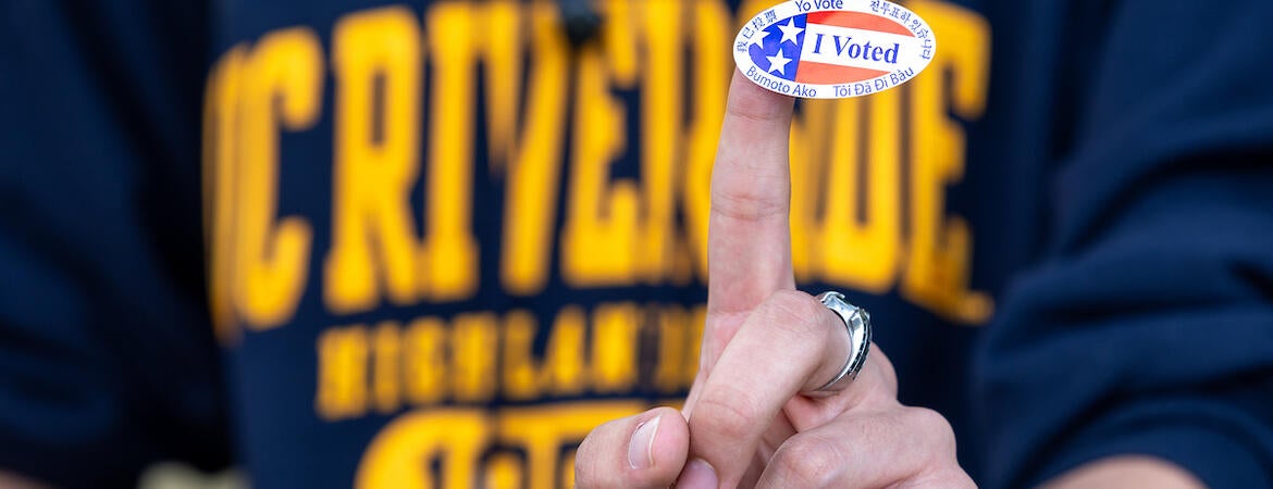 voting sticker