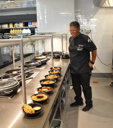 Chef Lanette Dickerson at Street Eats