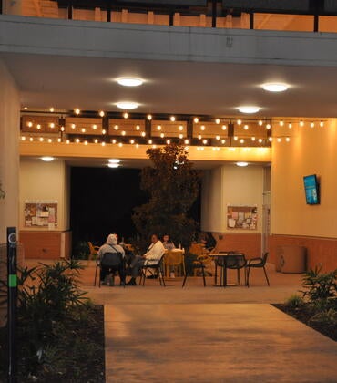 Sproul courtyard