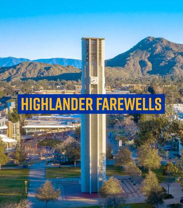 Highlander Farewells banner