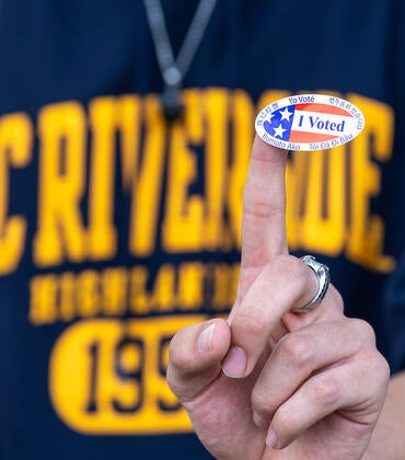 voting sticker