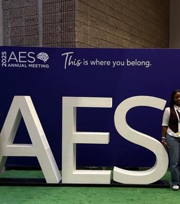 Marin Furukuwa and others at AES meeting