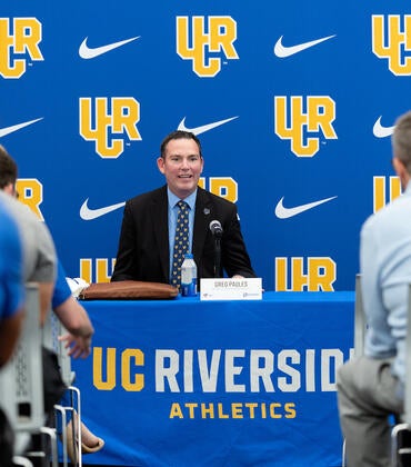 New athletics director Greg Paules