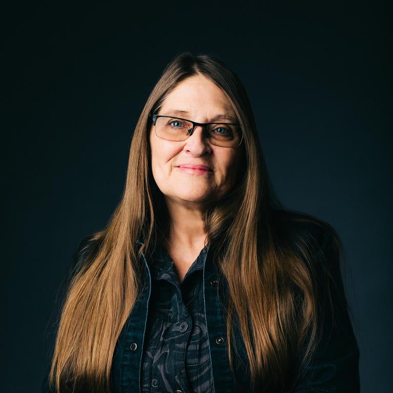 Portrait of professor Allison Hedge Coke