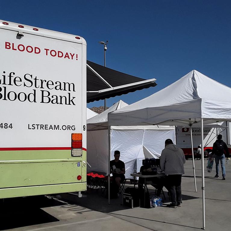 Students, staff, and faculty donated blood during the TAPS "Donations for Citations" campaign on Oct. 30-31, 2019. (Photo courtesy of TAPS)
