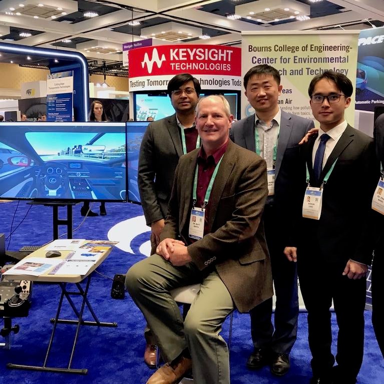 CE-CERT team presents eco-driving technology at CES 2020