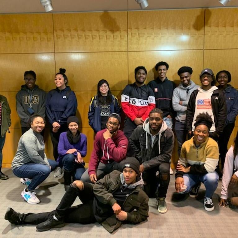 UCR's NSBE student chapter in Feb 2020