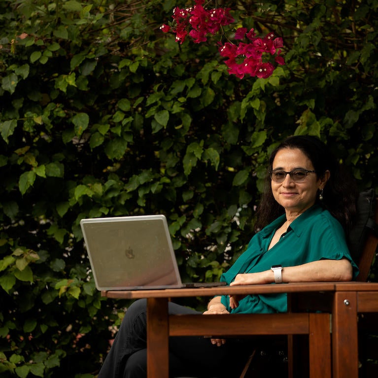 Patricia Cardoso, UC Riverside professor of theatre, film, and digital production. (UCR/Stan Lim)