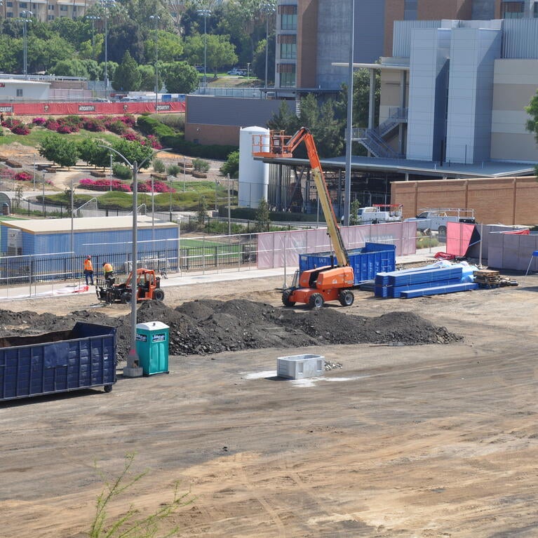 construction work at lot 19