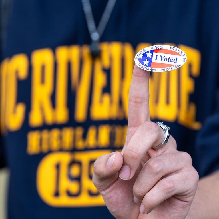 voting sticker