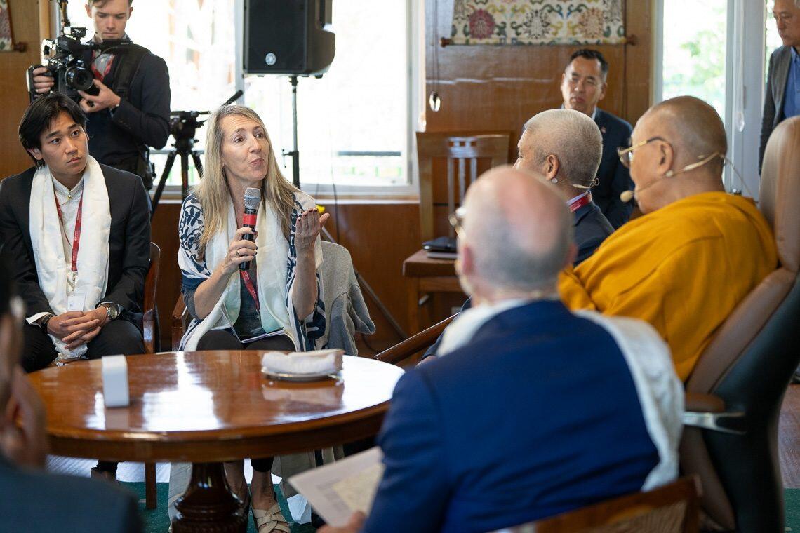 Sonja Lyubomirsky meets the Dalai Lama
