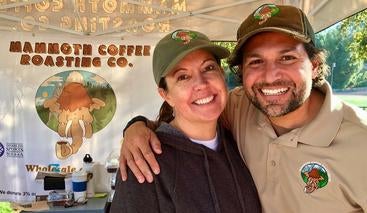 Mammoth Coffee Roasting Company founders Tracie and Steve Shatkin Tracie and Steve Shatkin