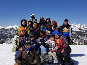 Steve and Tracie Shatkin host the Guardian Scholars at Mammoth, CA
