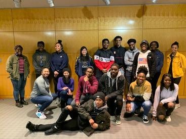 UCR's NSBE student chapter in Feb 2020