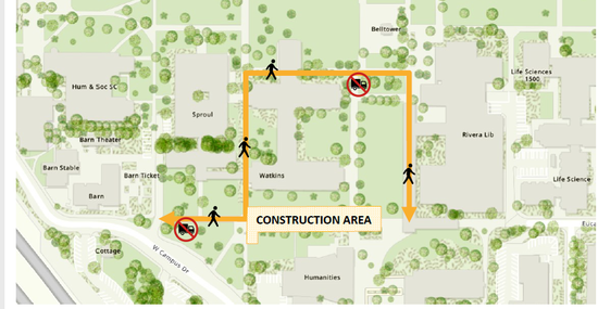 alternate route map