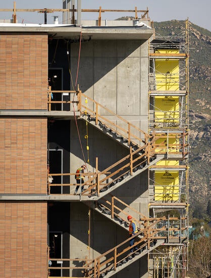 School of Medicine construction