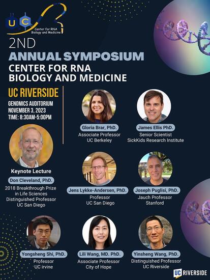 Flyer for 2nd annual RNA symposium