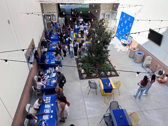 Sproul courtyard