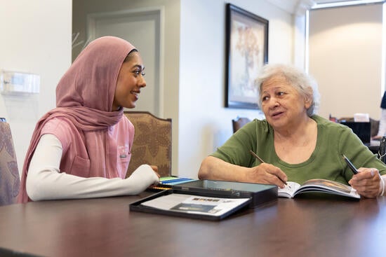 Zayan Musa and Amalia Reynoso