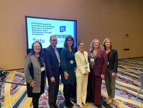 ETS-CGS Award to UCR Graduate Division