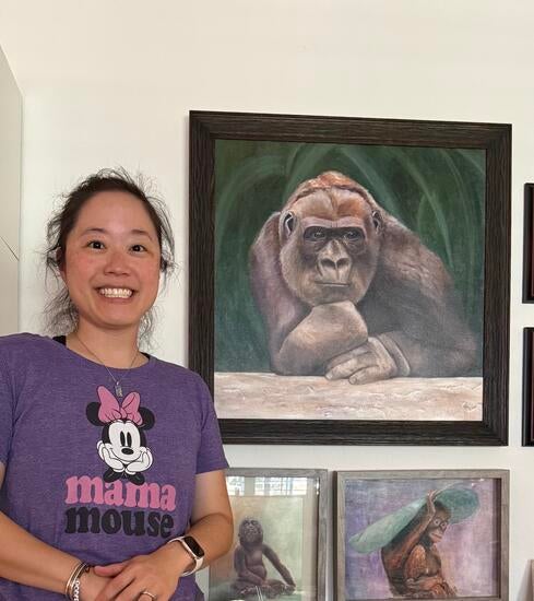 Rachel Wu and her art
