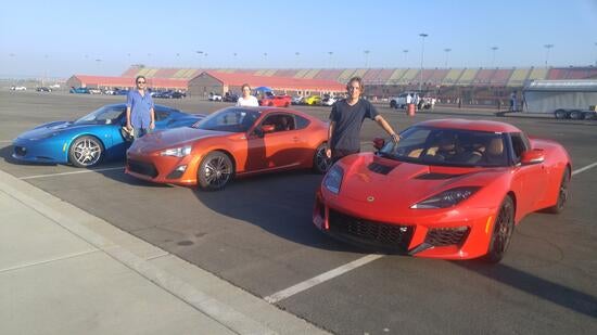 Ted Garland and his sons