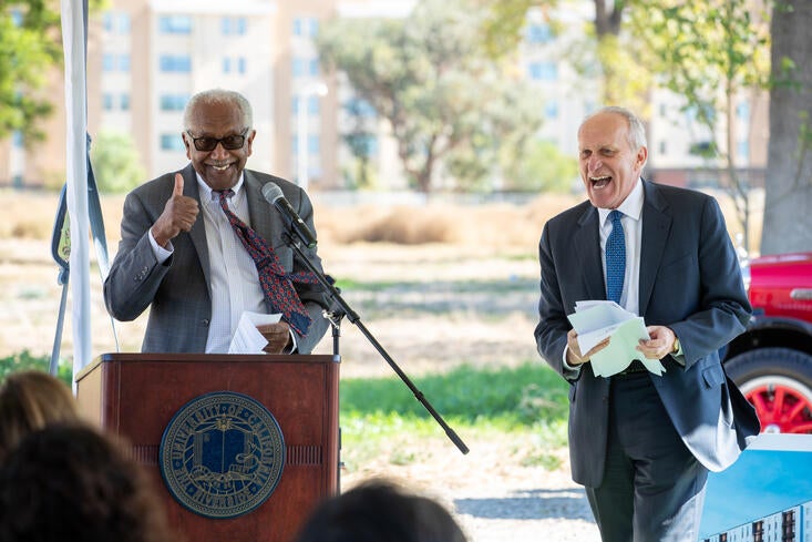 RCCD and UCR chancellors